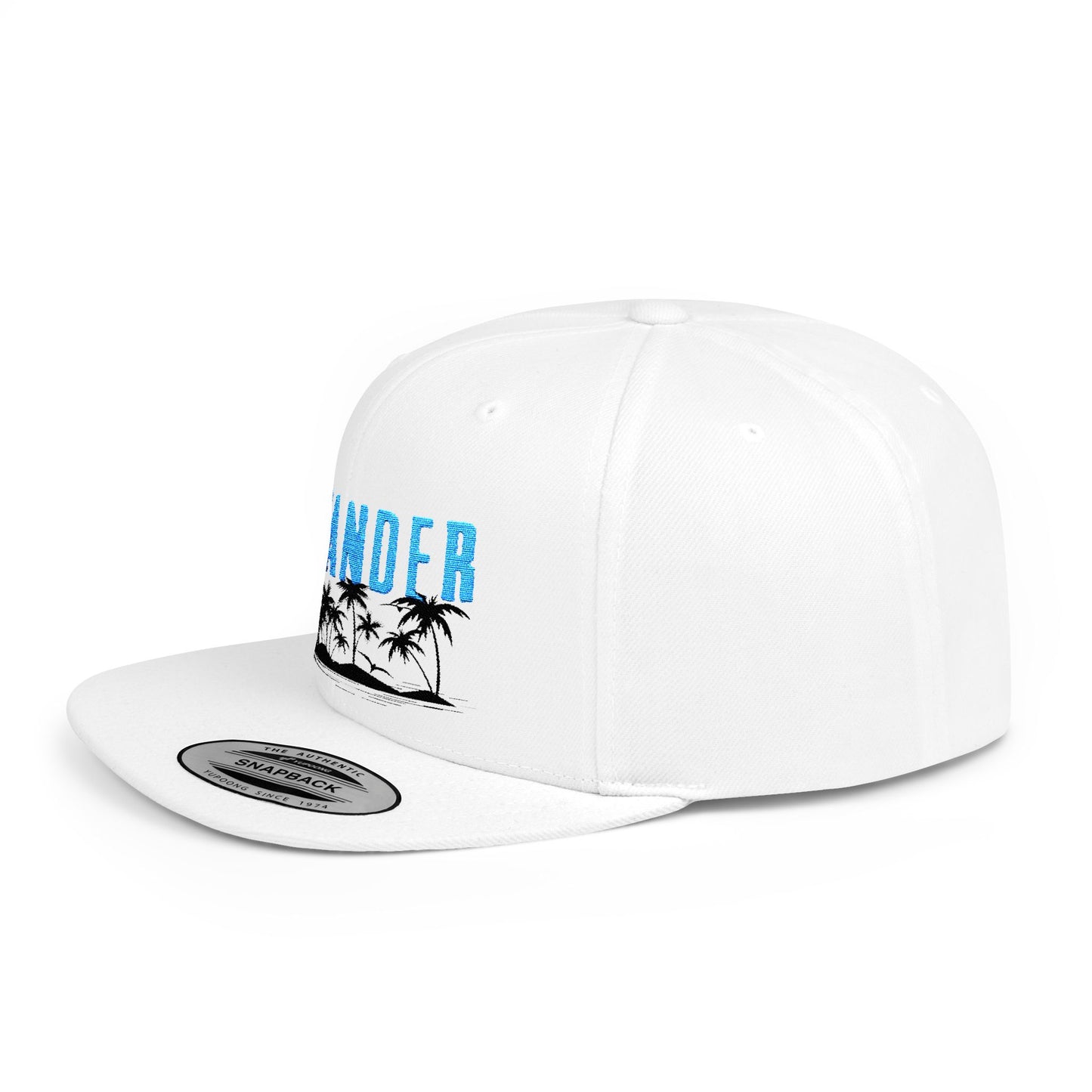 Snapback Cap - Islander Island Outline Design