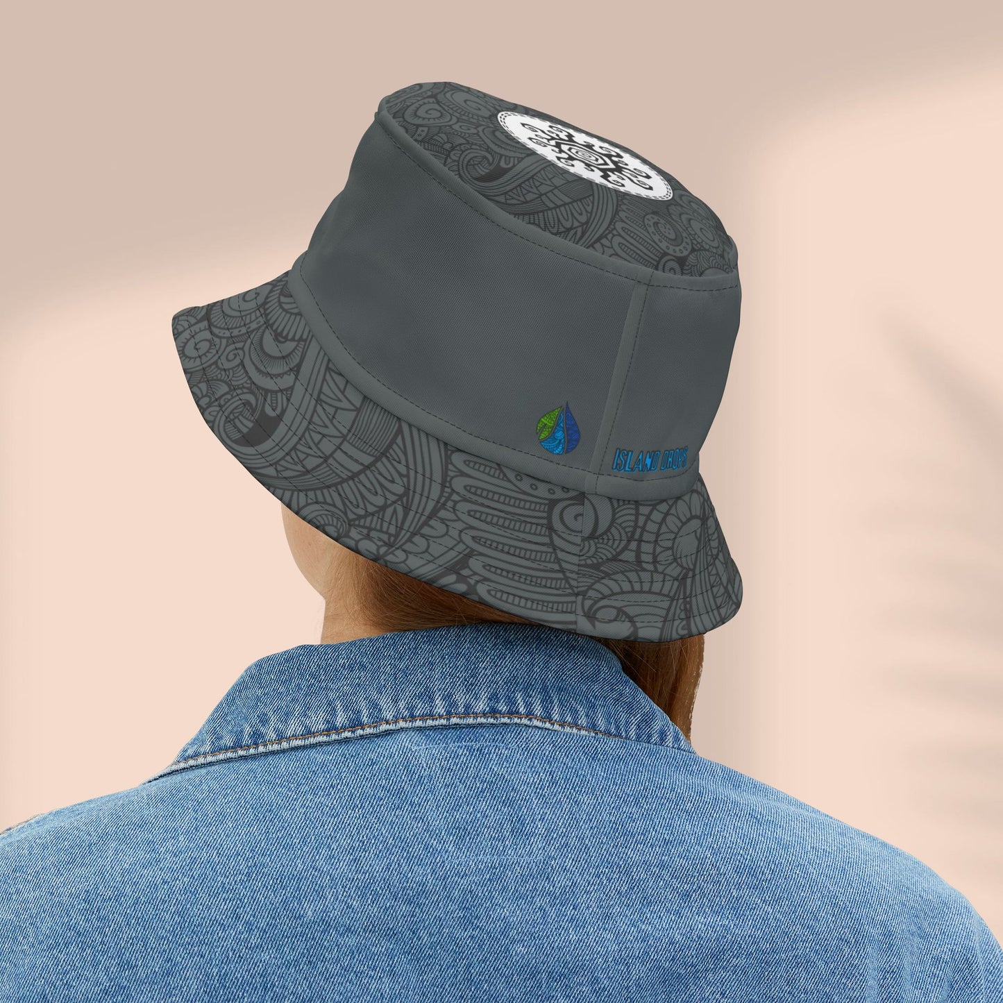 Ukulele tribal 2 Bucket Hat Gray