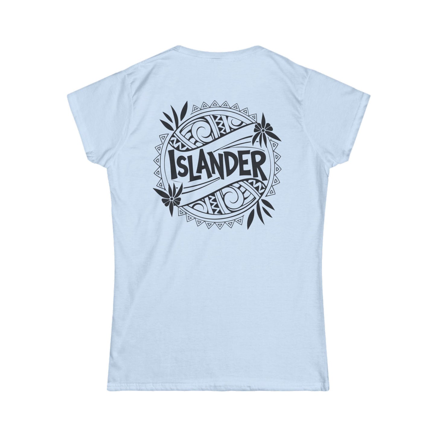 Islander Women's Tee - Tropical Vibe, Perfect for Beach Days & Casual Outings