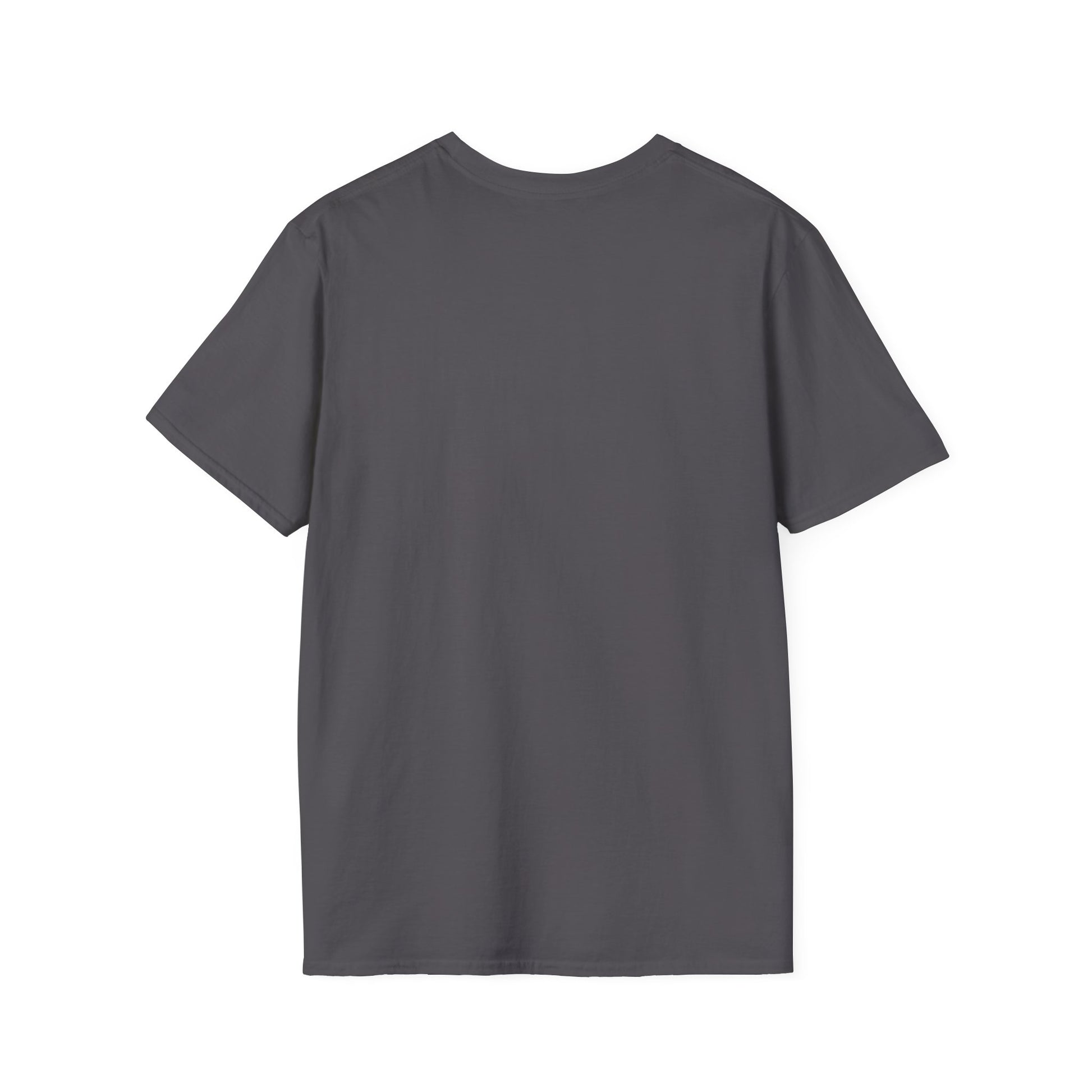 Back t-shirt on a white background