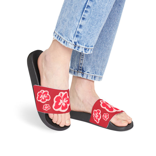 Tropical Floral Sandals for Women - Perfect Summer Slides