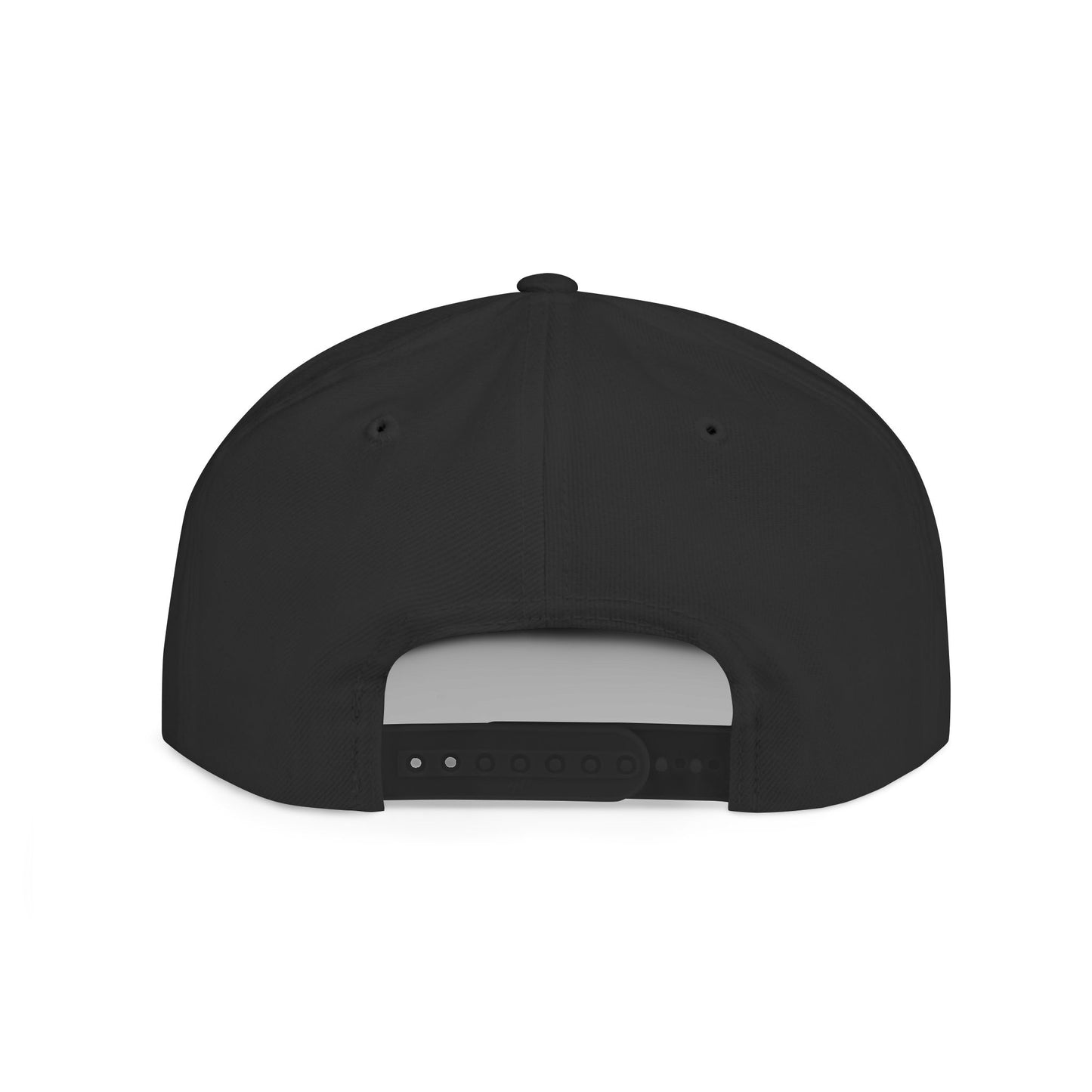 Back of 'HAPA' hat with stylized sunset graphic design - Island Drops hat collection | Unisex snapback cap